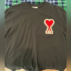 AMI T-Shirt with Patch Big A